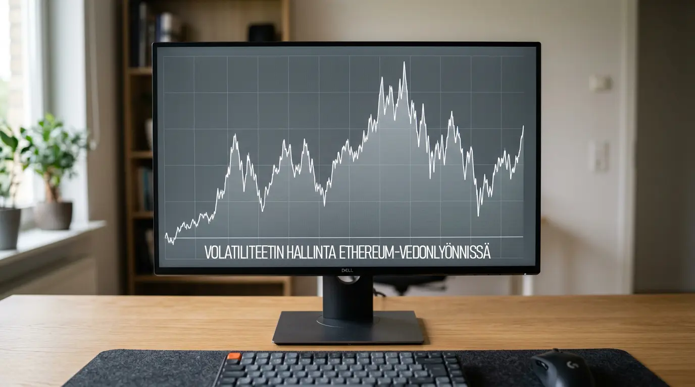 ETH-kurssin volatiliteetin hallinta vedonlyönnissä ja pelipankissa
