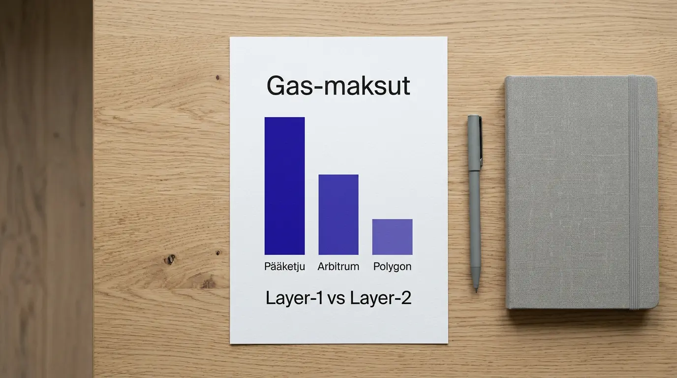Gas-maksujen ja Layer-2-verkkojen vertailu Ethereum-vedonlyönnissä