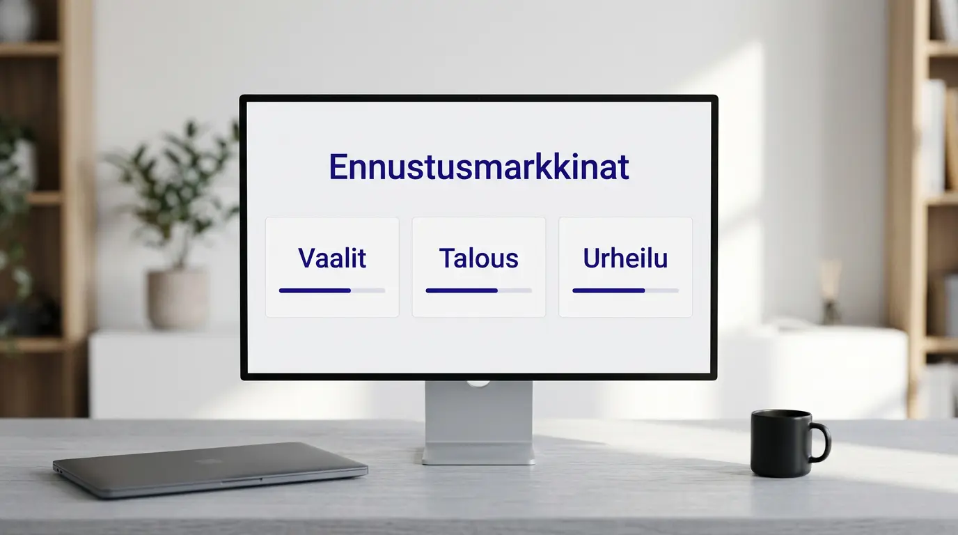 Polymarket-ennustusmarkkinat ja hajautettu vedonlyönti Ethereum-verkossa